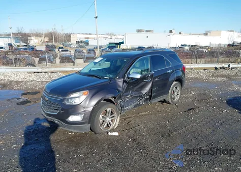 2016 Chevrolet Equinox Ltz from USA, damaged, VIN 2GNFLGEK1G6326287